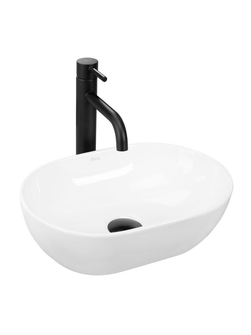 Πάγκος νιπτήρας Rea AMELIA MINI Μ38 x Π 26 x Υ 12 cm