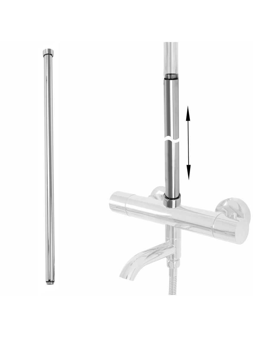 Przedłużka do zestawu wannowo-prysznicowego CHROM 60cm