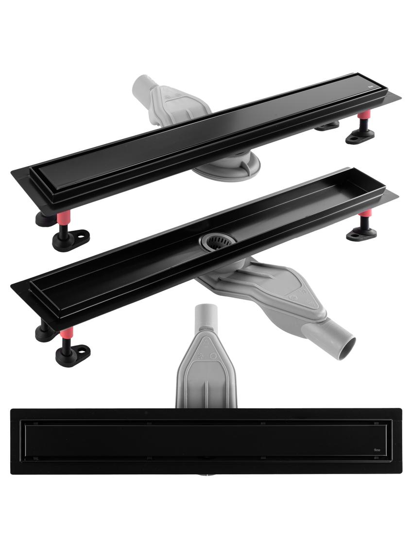 Odpływ Liniowy REA Neox Superflow Black 90