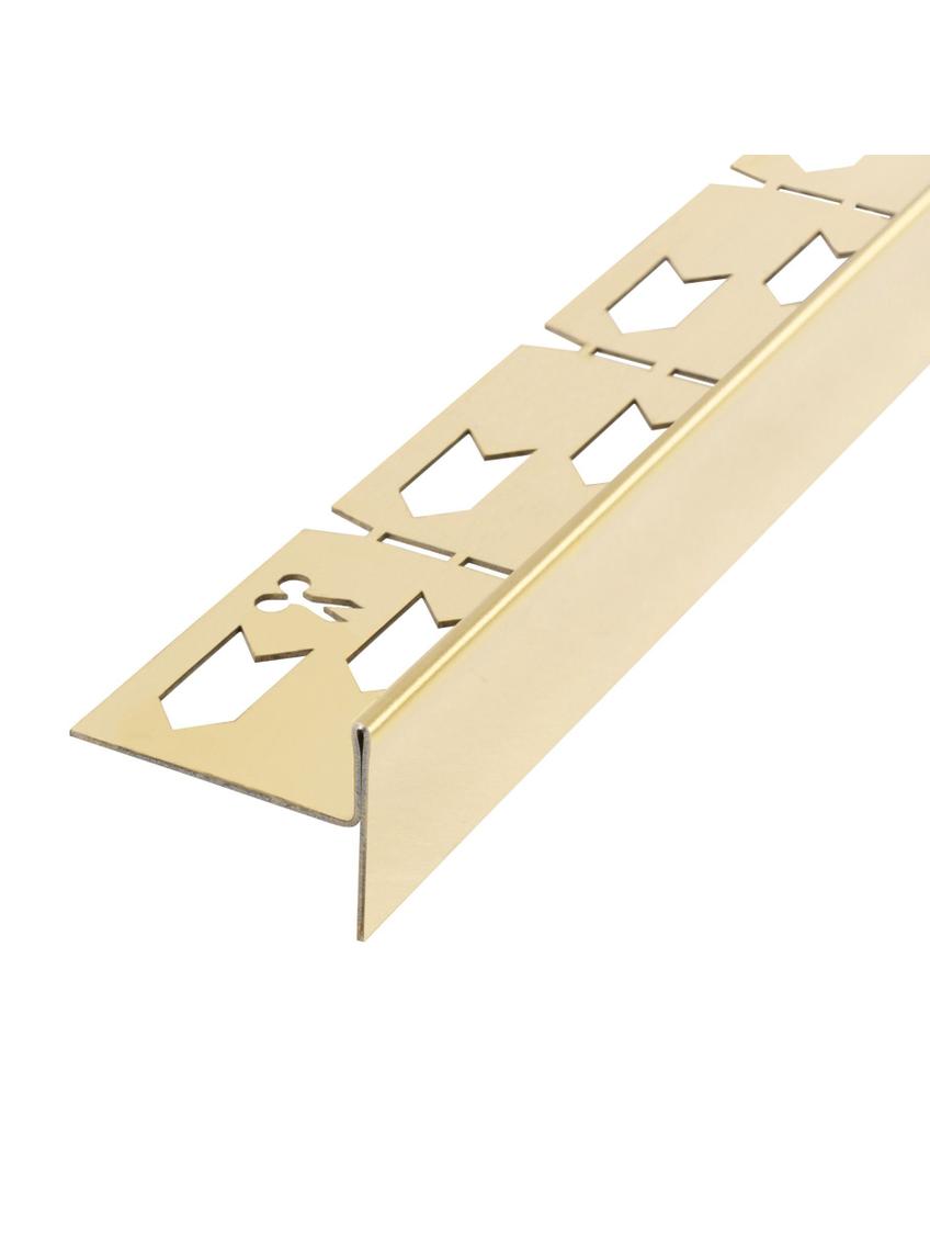 Listwa spadkowa brodzikowa 140cm Złota