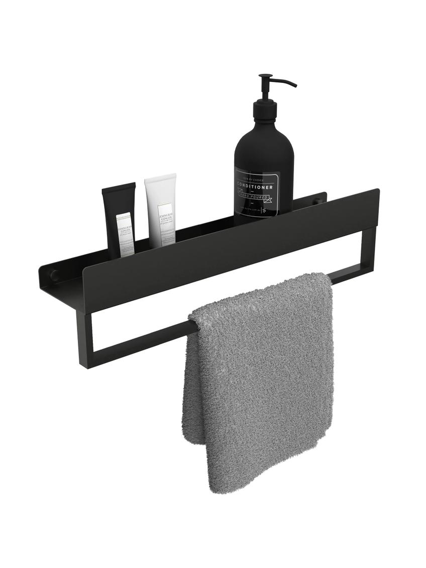 Kopalniška polica SF01 45cm black matt