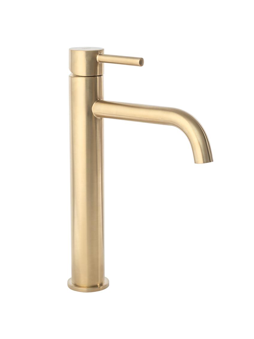 Βρύση REA LUNGO Gold Brushed High Basin Baucin