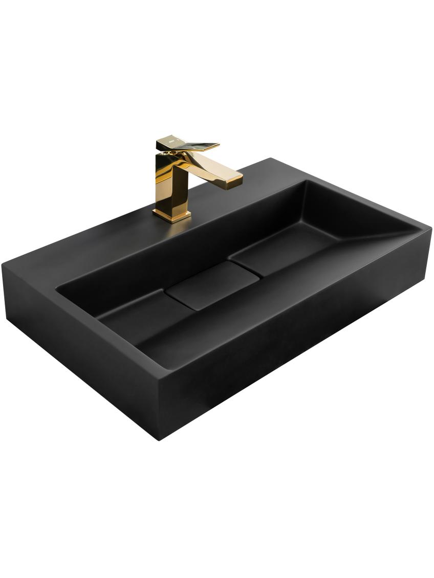 UMYWALKA KONGLOMERATOWA NABLATOWA GOYA BLACK MAT 60CM