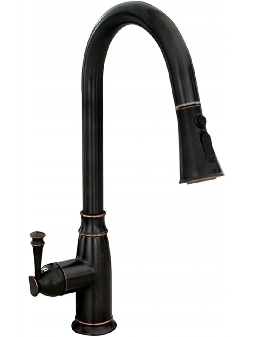 Μπαταρία κουζίνας Rea Deco Black Antique