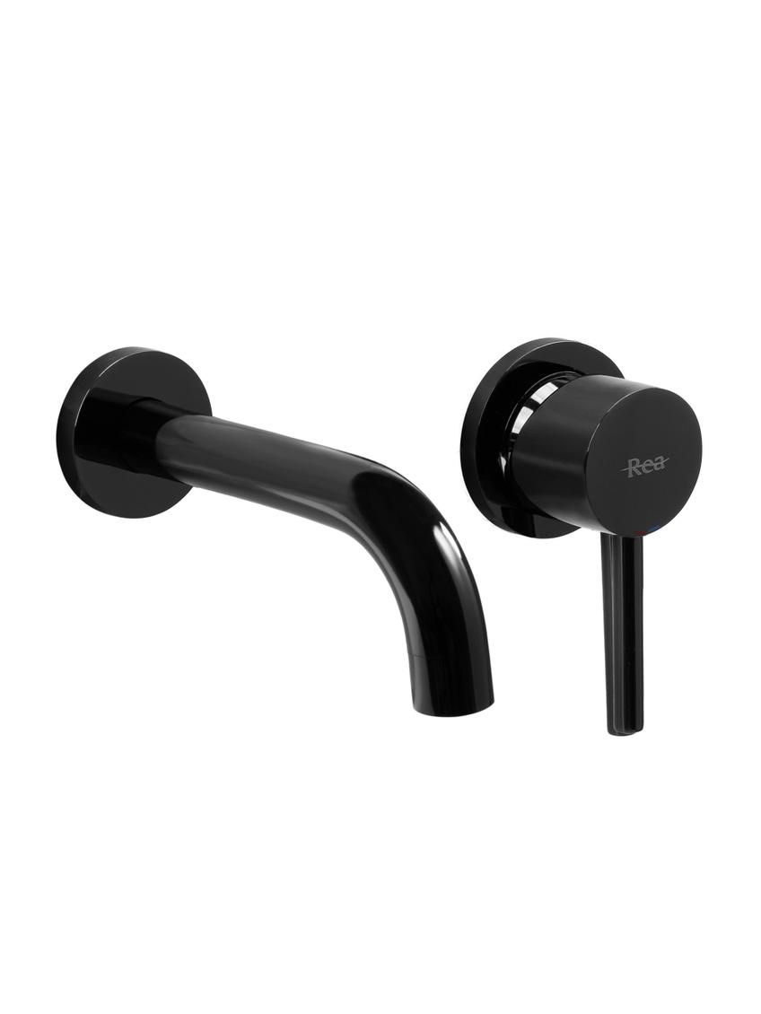 Bateria podtynkowa Rea Lungo Czarna Metaliczna + BOX