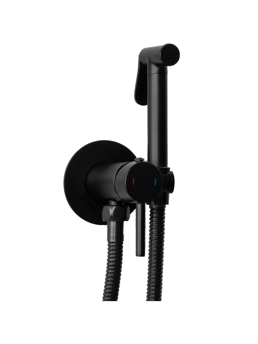 Bateria bidetowa REA Lungo Loop czarna