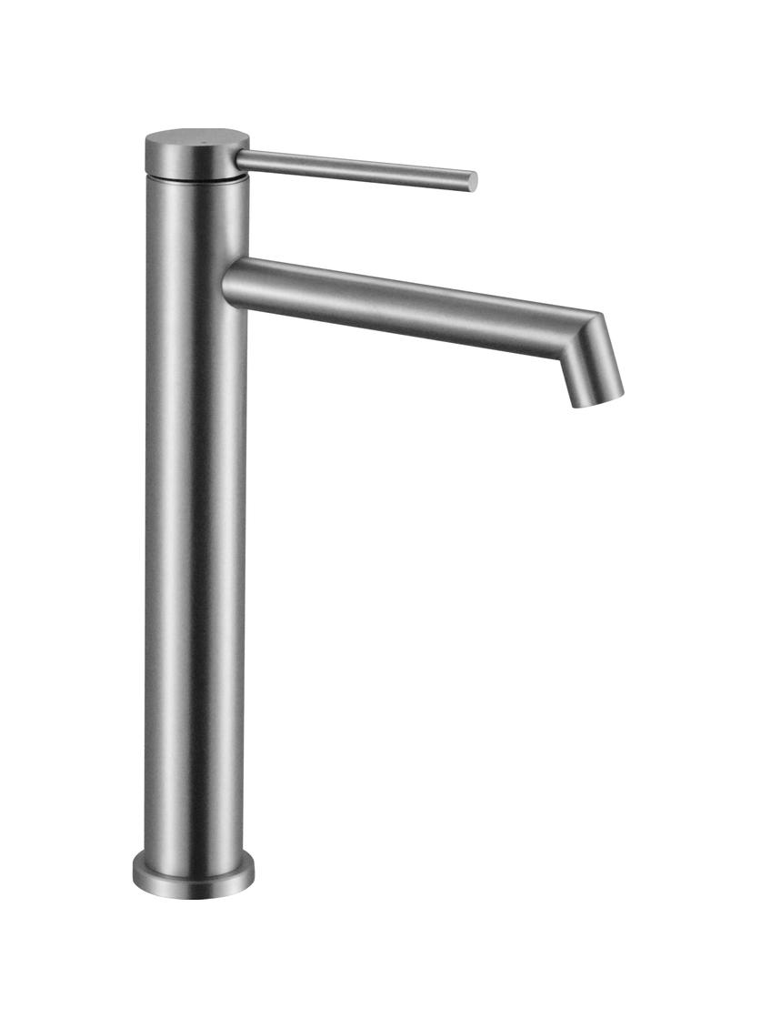 Bateria Umywalkowa Rea Foss nikiel szczotkowany Inox wysoka