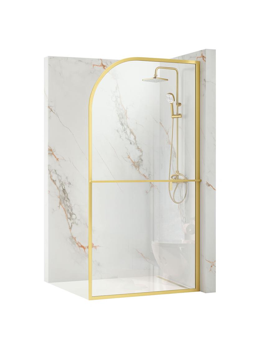 Pared de la ducha Rea Sky Brush Gold 100