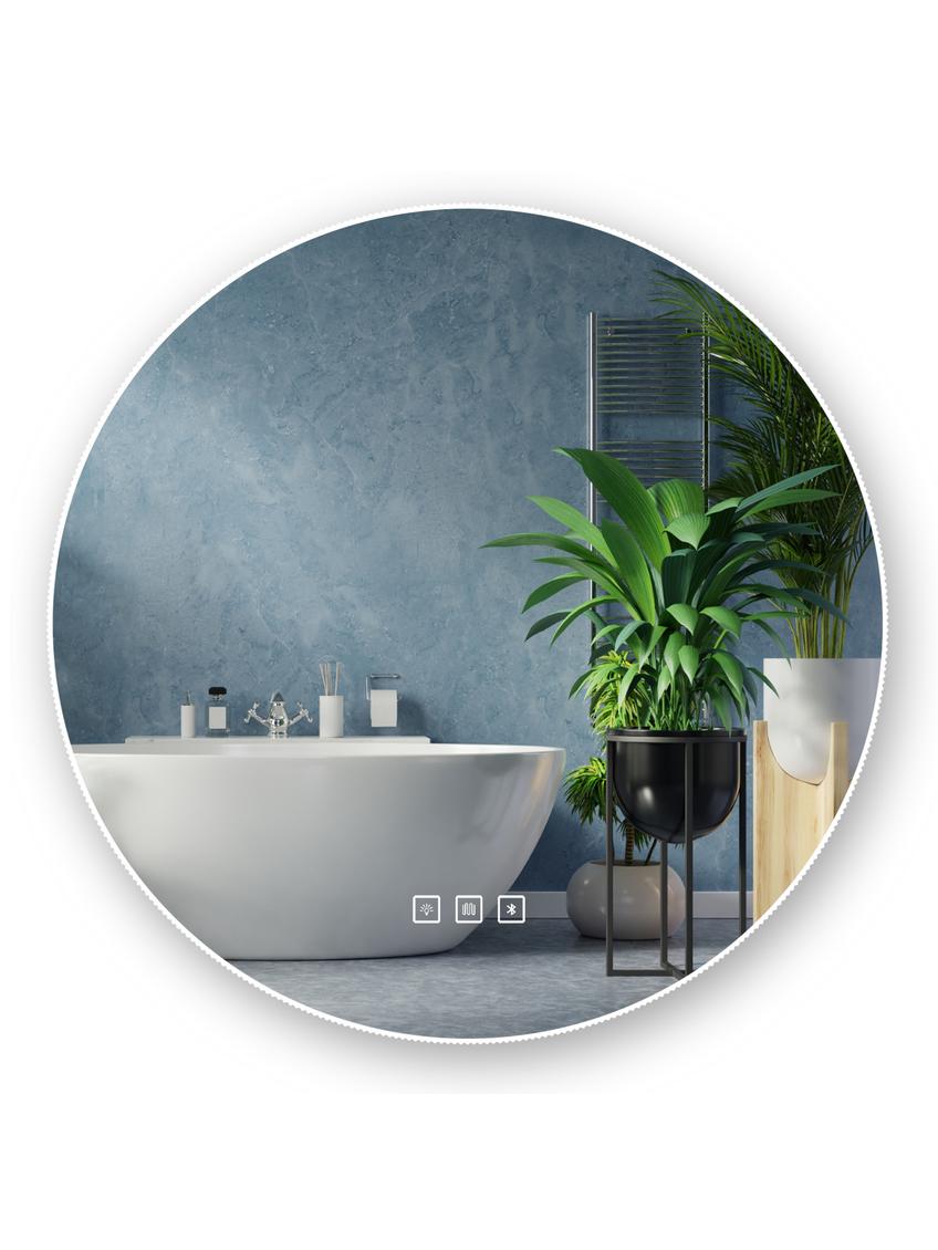 ΚΑΘΡΕΦΤΗΣ ΤΟΙΧΟΥ LED 60cm ROUND BLUETOOTH