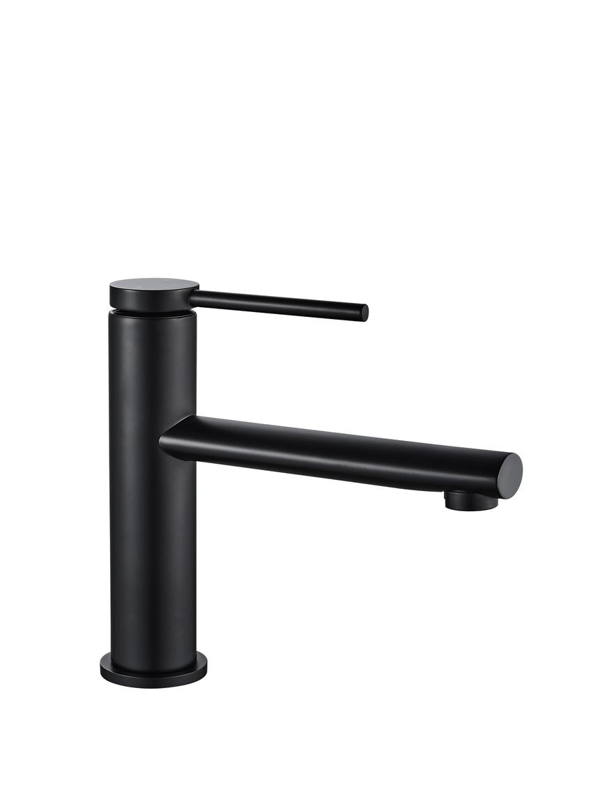 Bateria Umywalkowa REA OVAL Czarna Niska