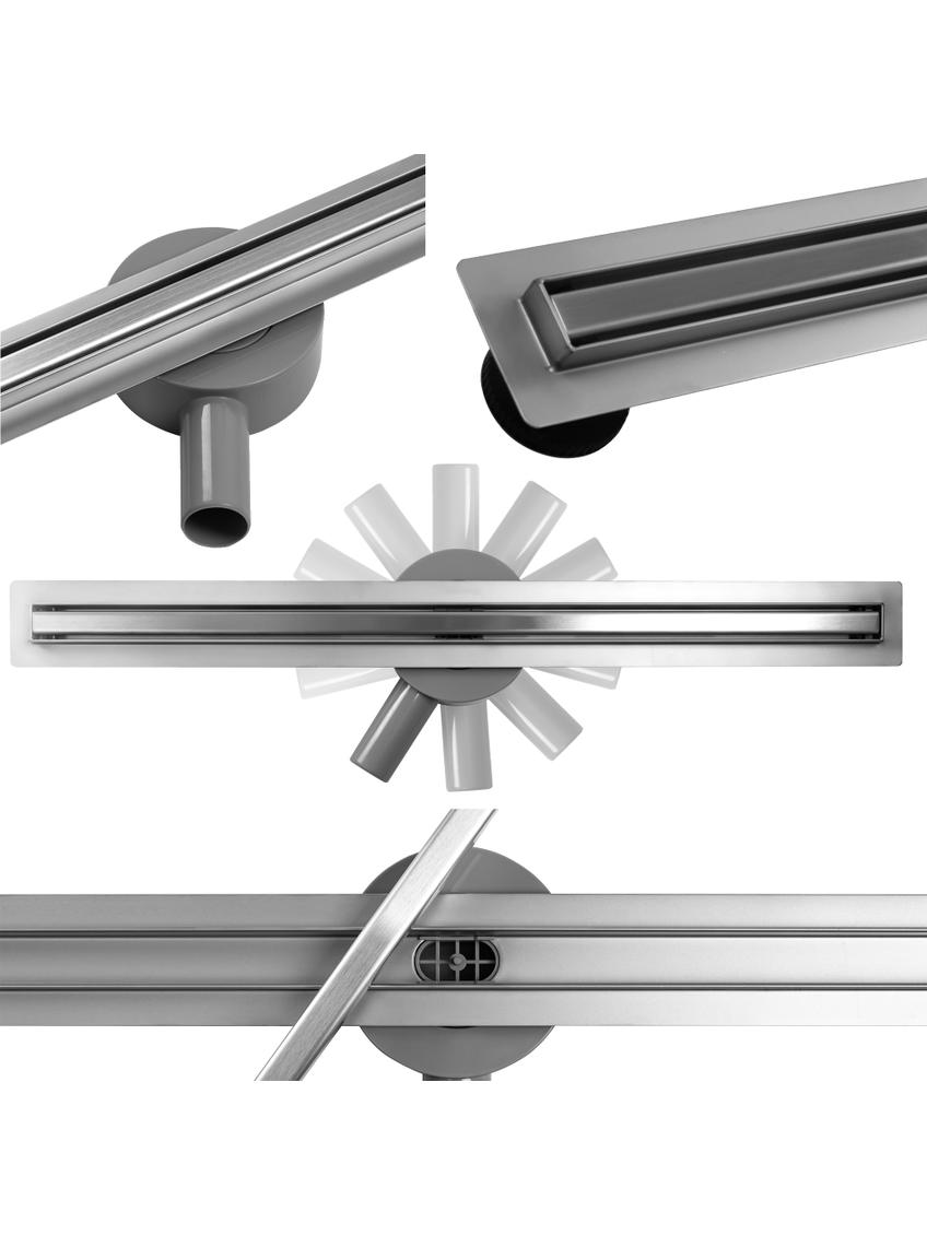 ODPŁYW CALANI ECO360 SLIM CHROM 70