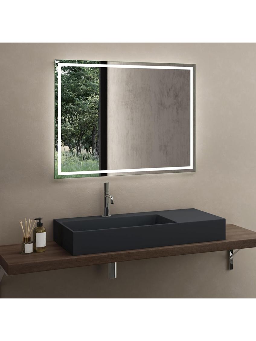 Umywalka konglomeratowa Archi 75 CM Szary mat