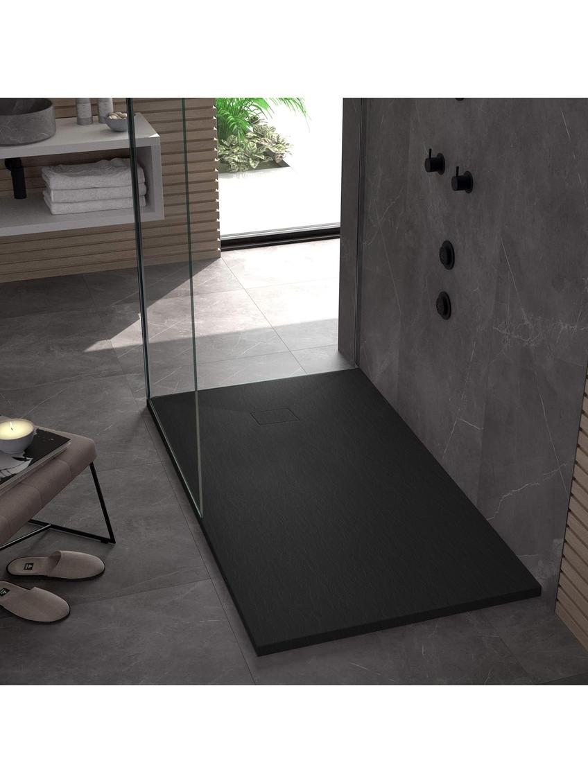 Brodzik prysznicowy Magnum Black 80x120