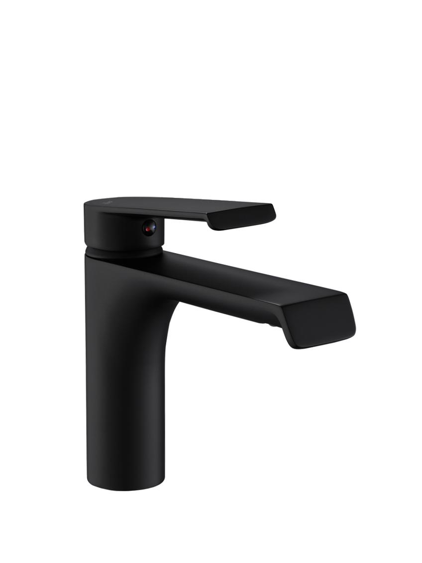 Bateria Umywalkowa REA HASS Czarna Black Niska