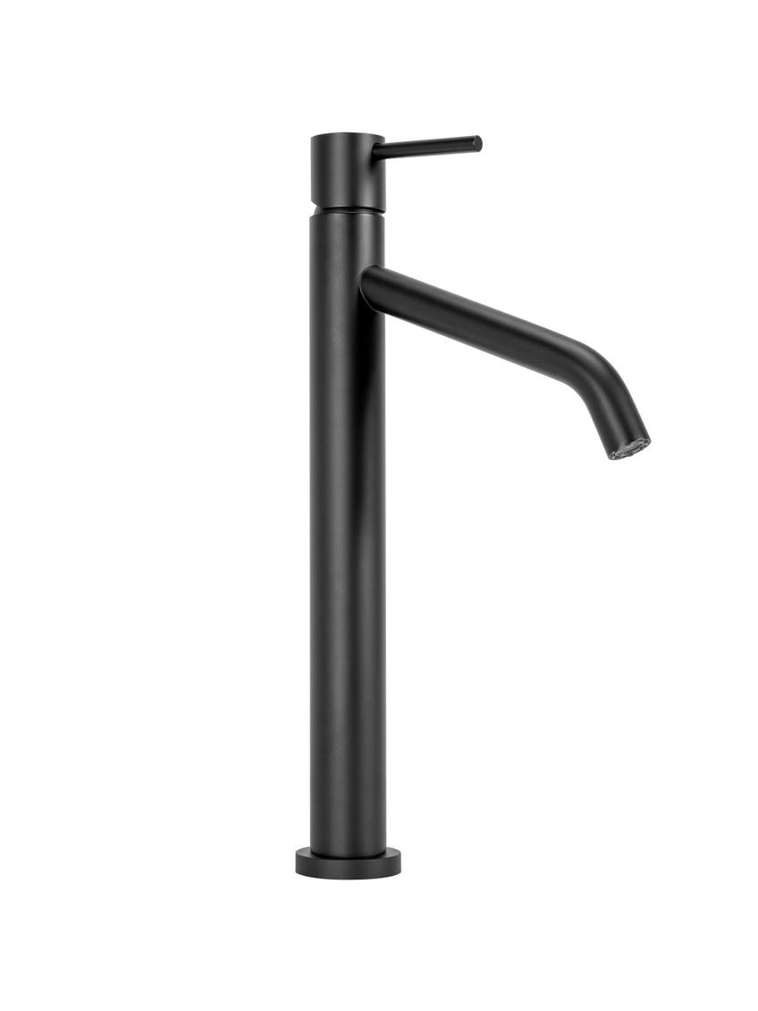 Bateria Umywalkowa REA LEVEL Czarna Wysoka