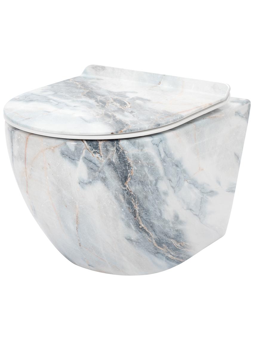 Misa WC podwieszana Carlos Slim Rimless Granit Shiny N
