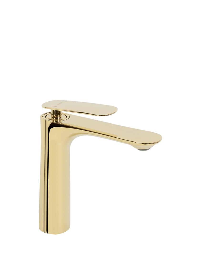 Βρύση νιπτήρα REA BERG Gold Low