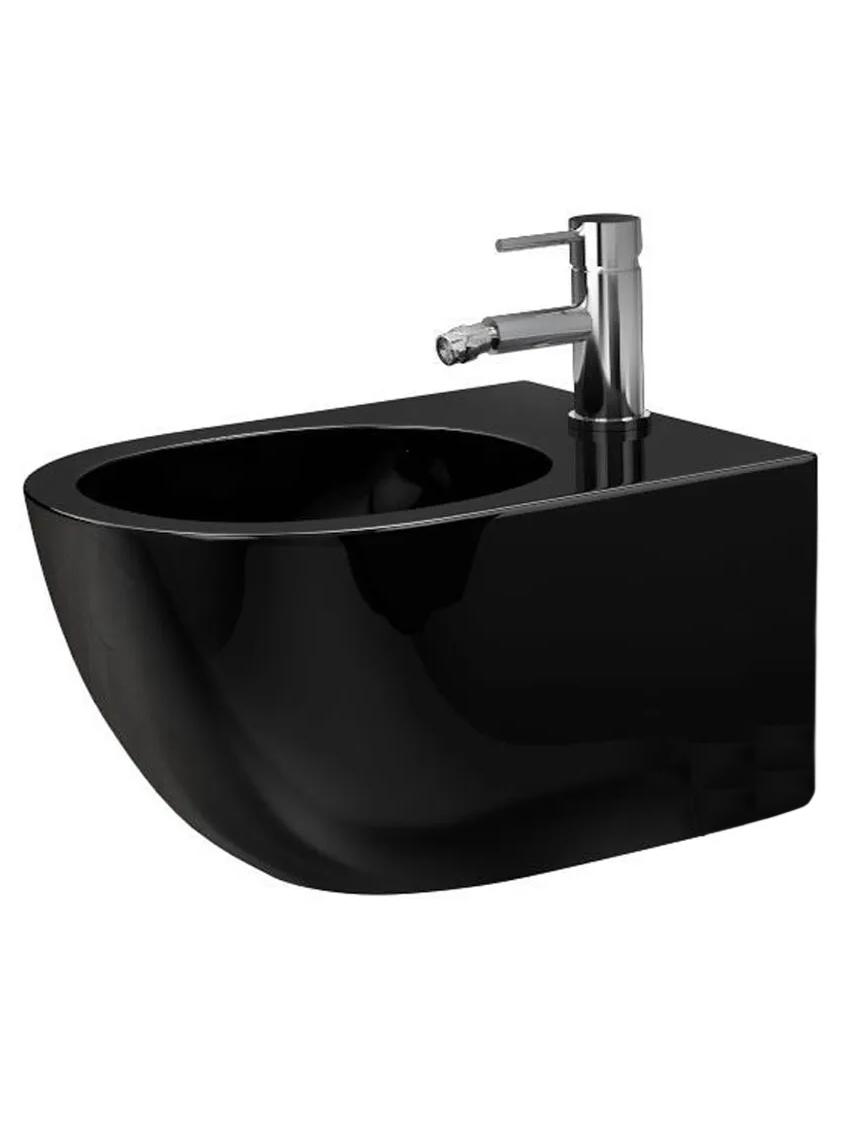 Bidet podwieszany Carlo Mini Czarny
