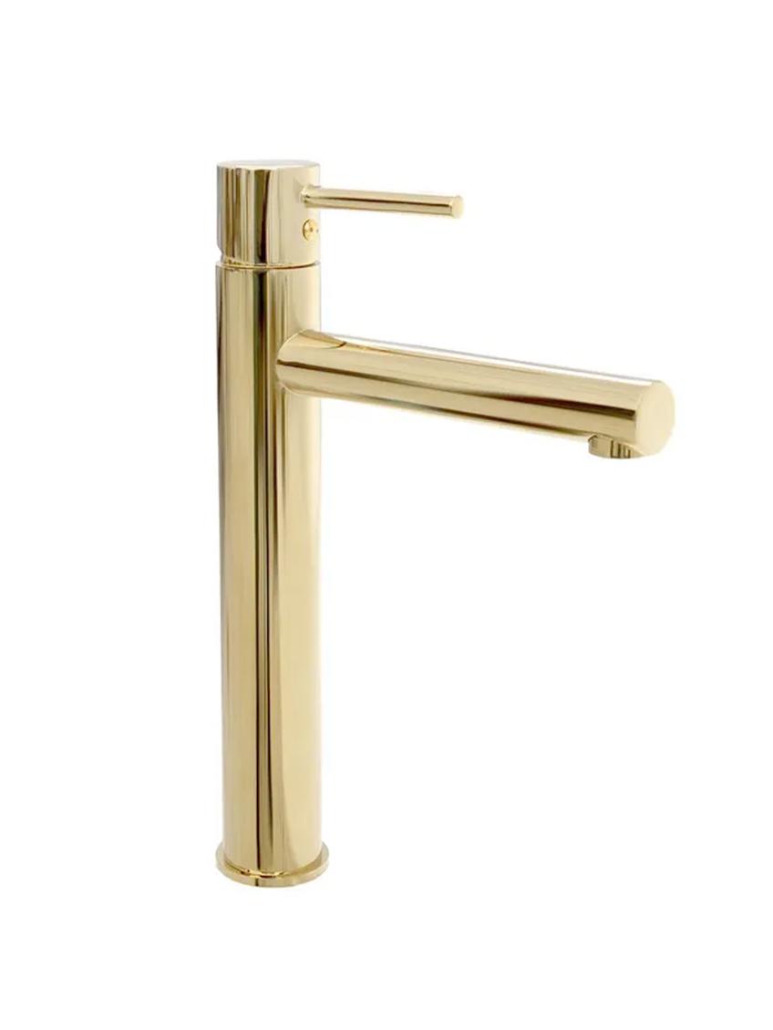 Βρύση νιπτήρα Rea Tess Gold High