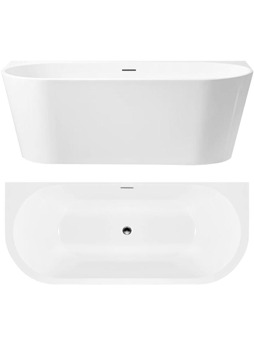 Wanna Akrylowa Przyścienna CAPRI 170cm