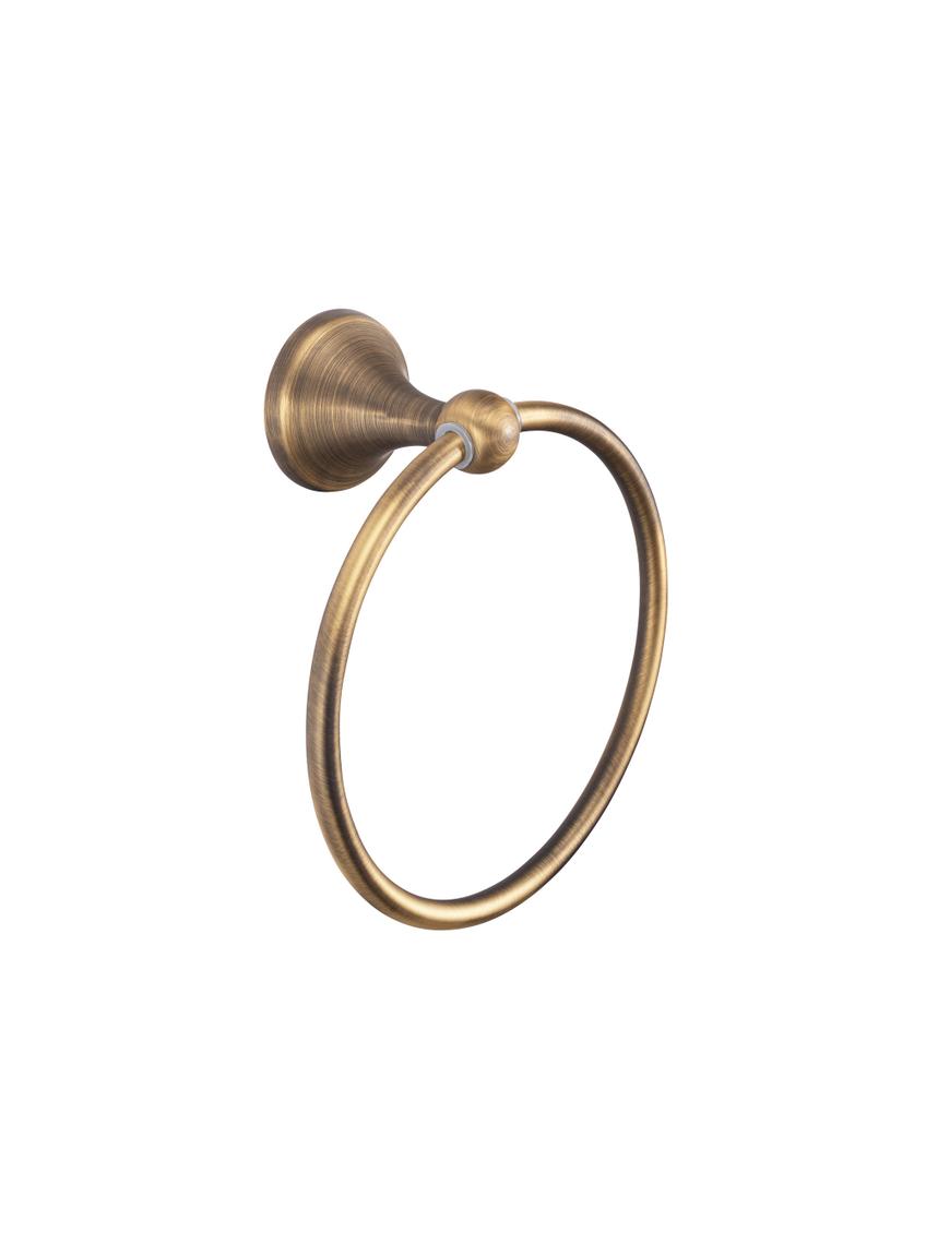 Wieszak łazienkowy RING 332867B RETRO ANTYCZNY BRĄZ