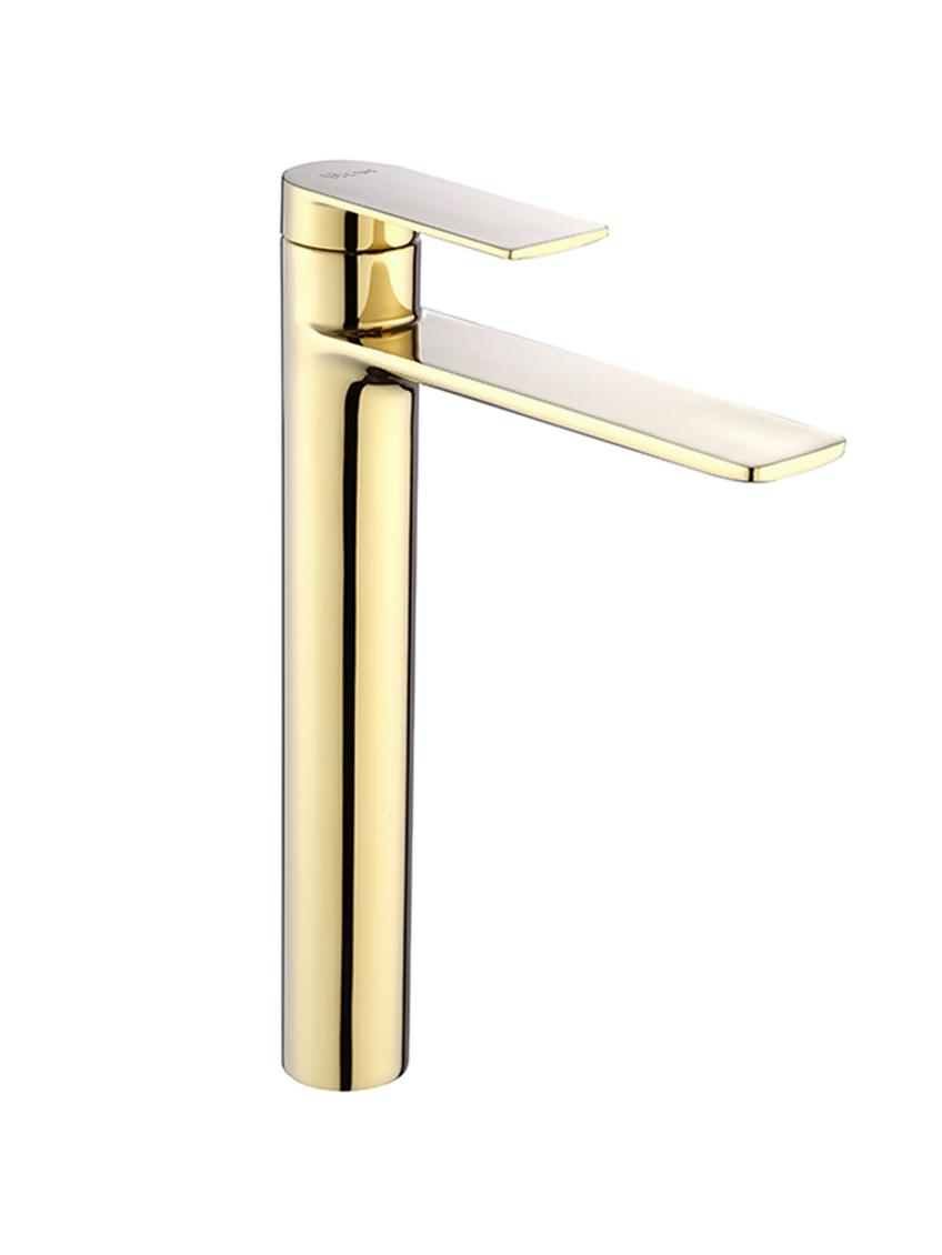 Βρύση νιπτήρα REA STORM Gold, Ψηλ