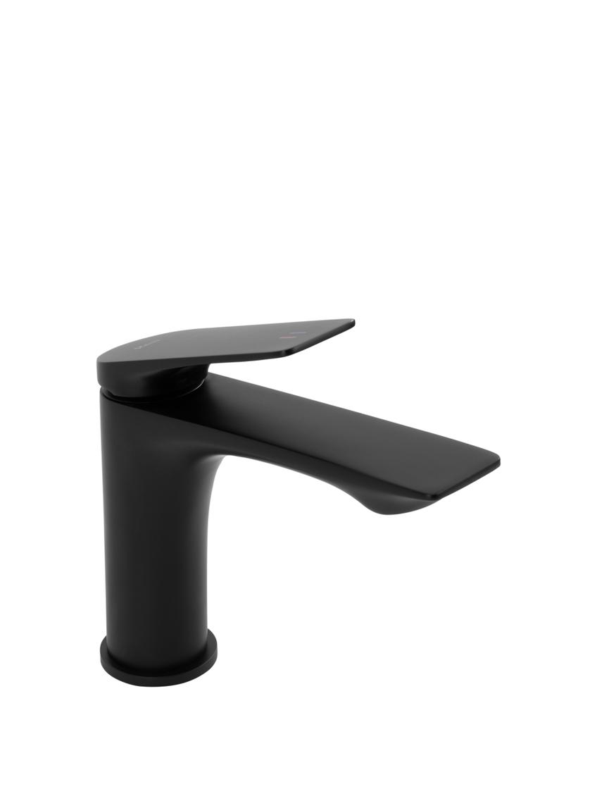 Bateria umywalkowa Rea  AVALON CZARNA NISKA