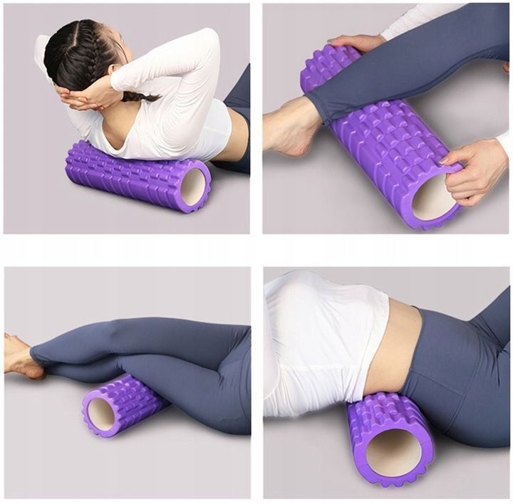 Валик для масажу Roller Joga Flexifit L. Grey
