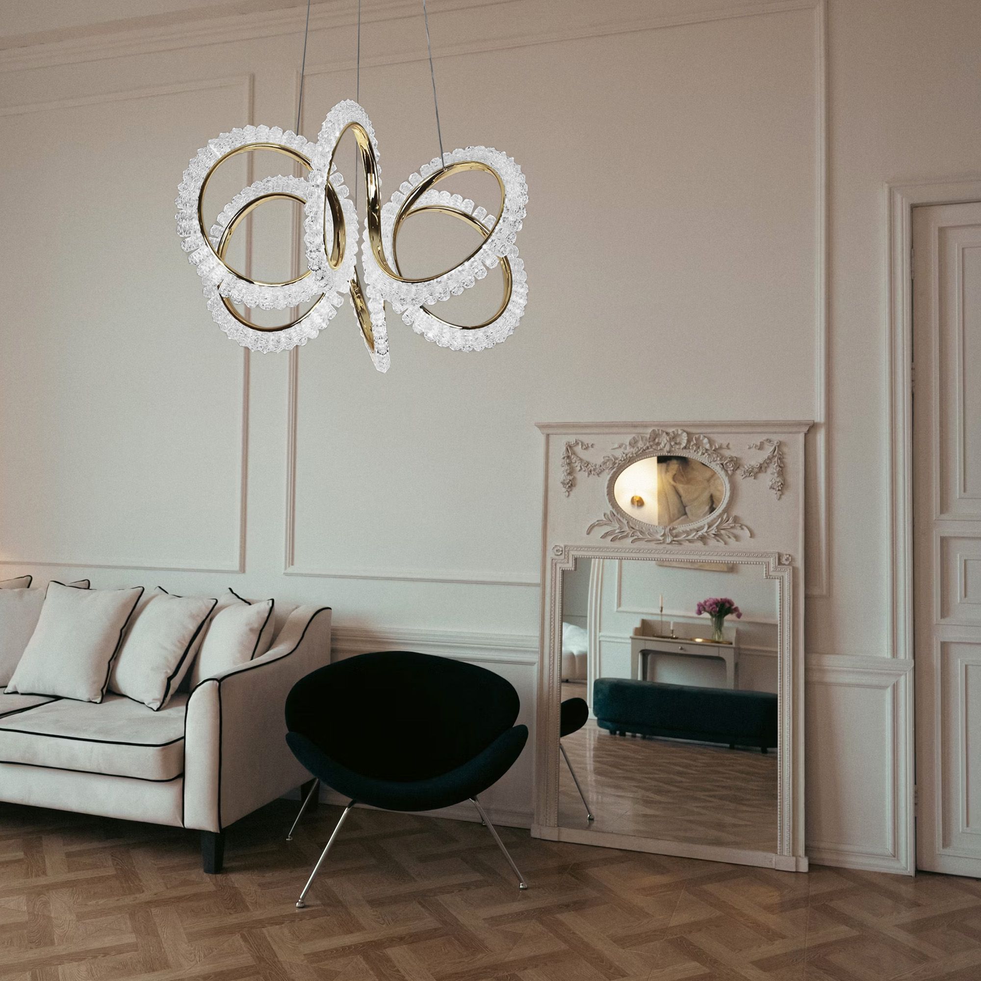 Led osvětlení G037-CP Gold