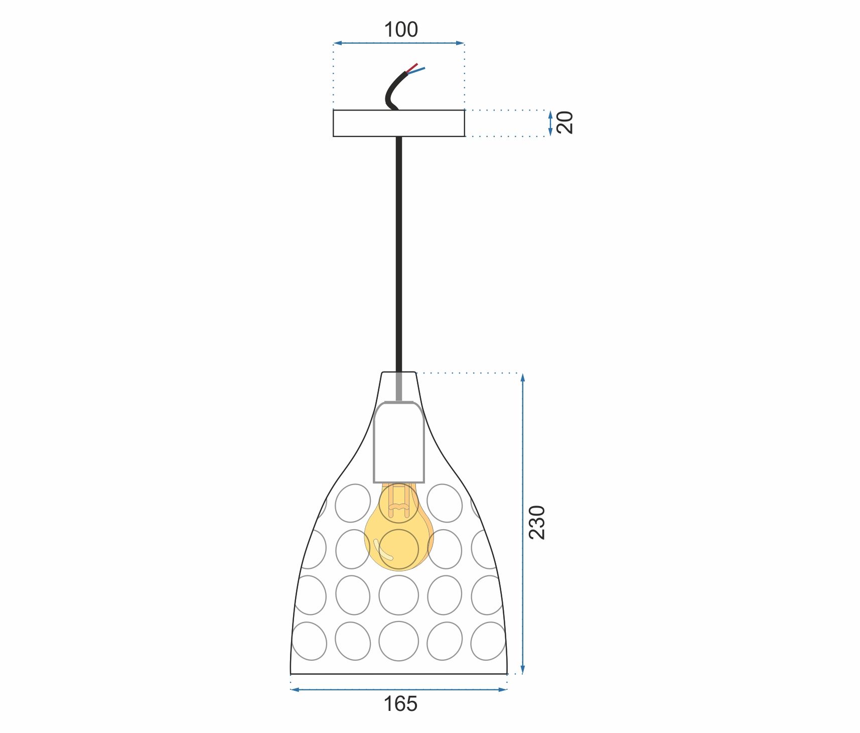 Lamp APP278-1CP