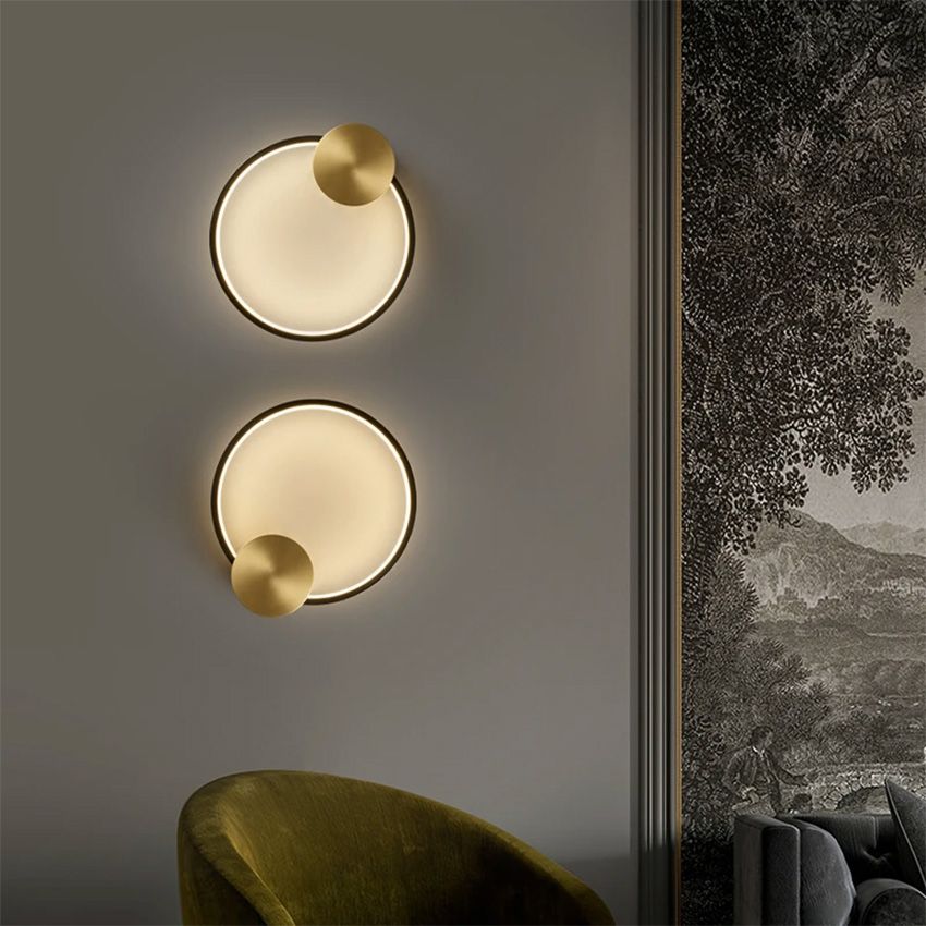 Lámpara de pared LED APP1385-CW OLD GOLD 30cm