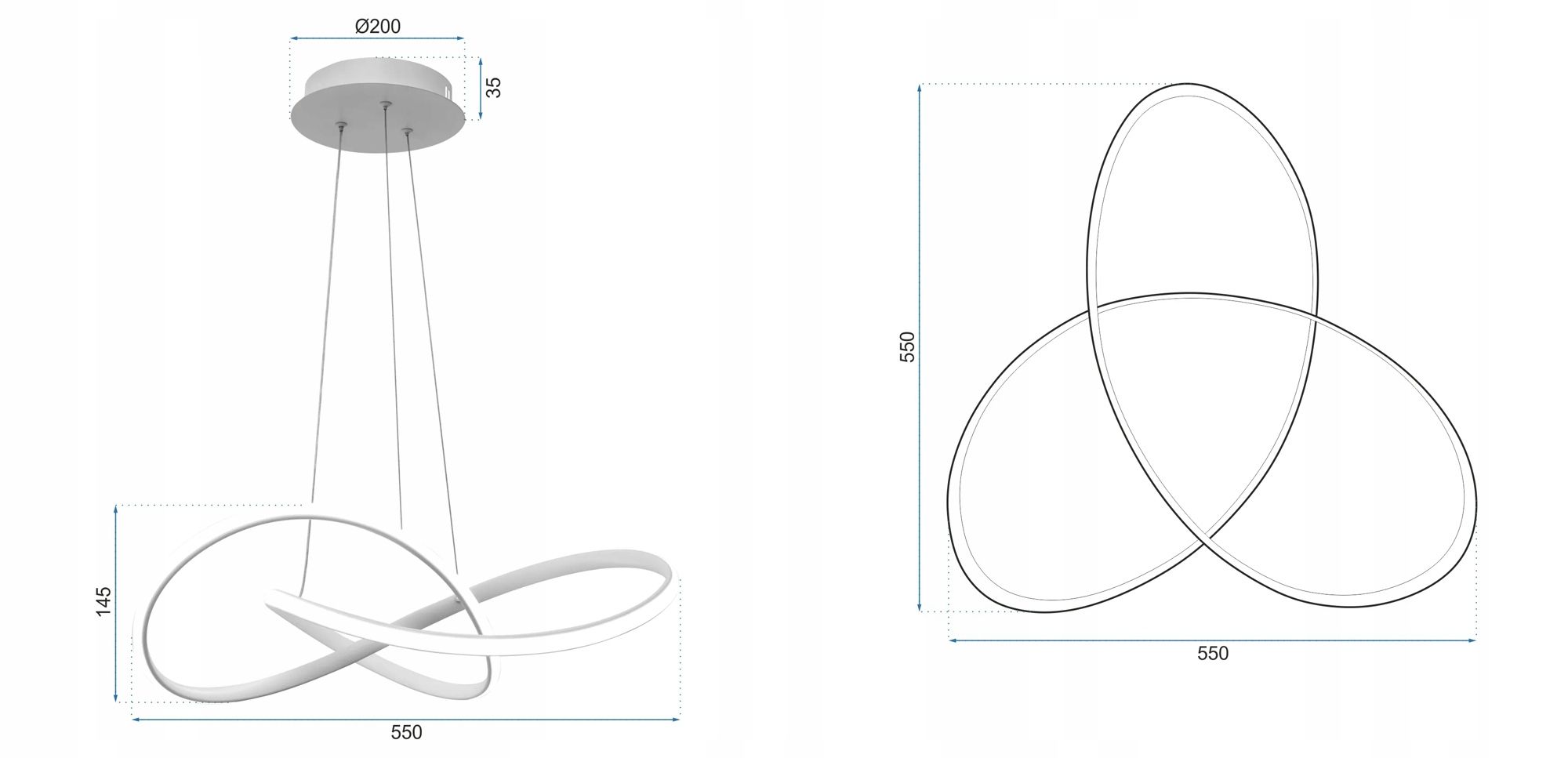 Lamp LED APP393-CP