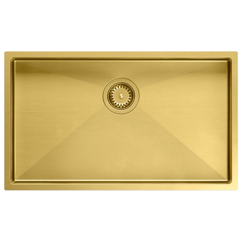 Plieninė kriauklė ANTHONY 80 GOLD
