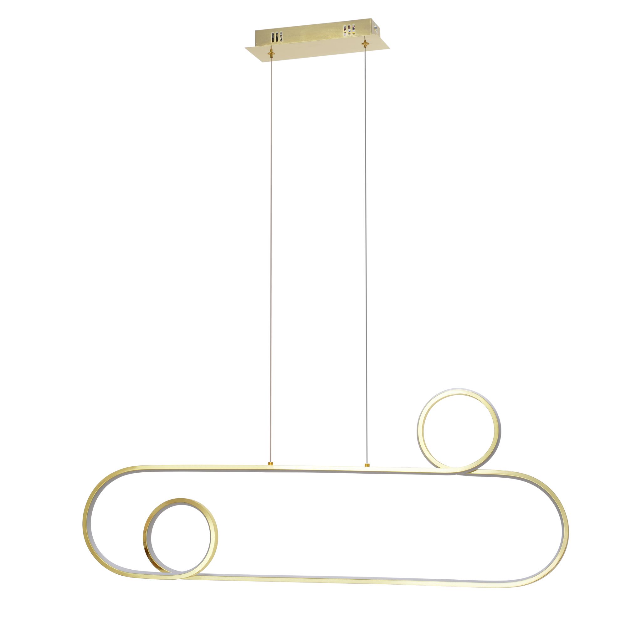 Люстра LED APP809-CP GOLD