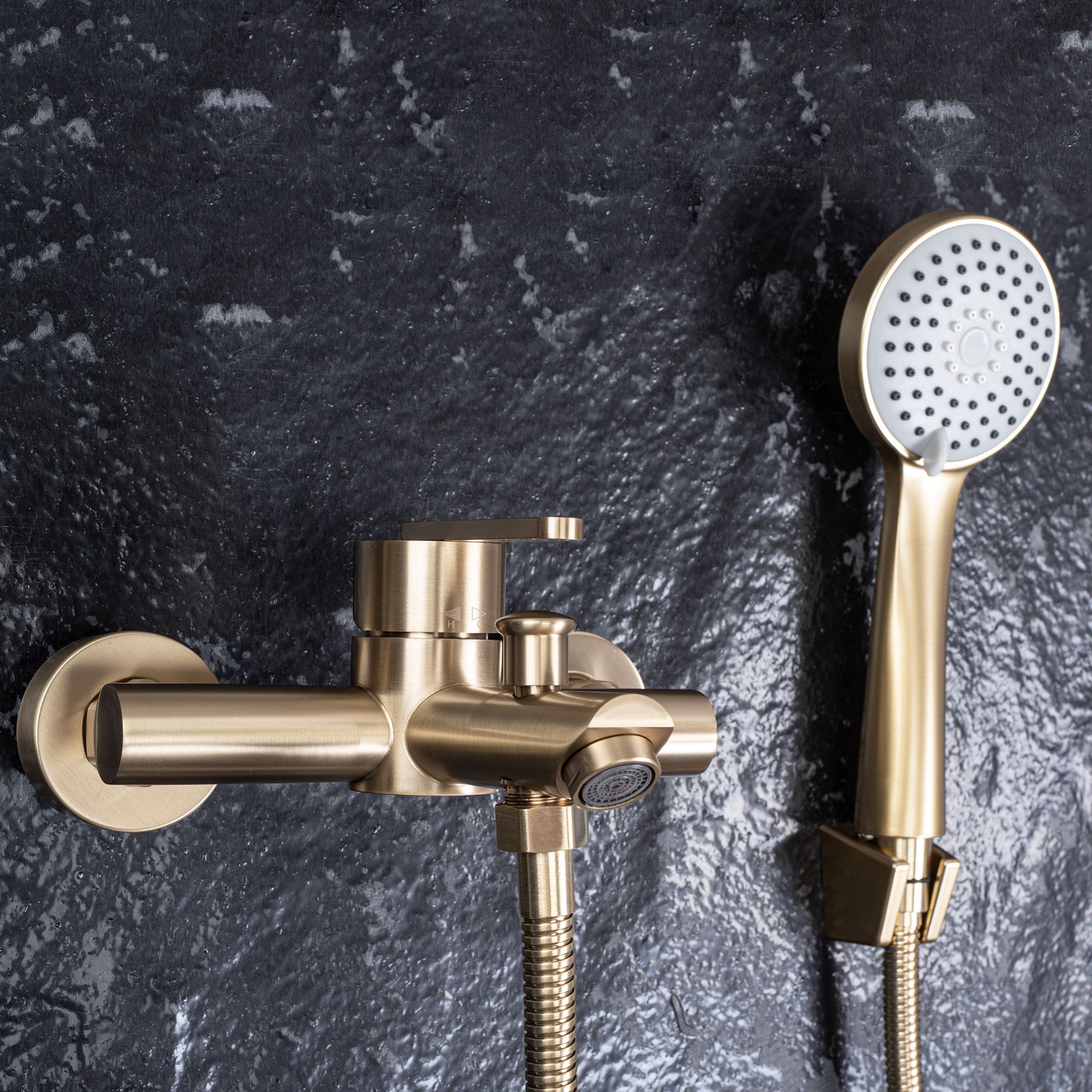 Bath faucet REA Ontario Brush Gold