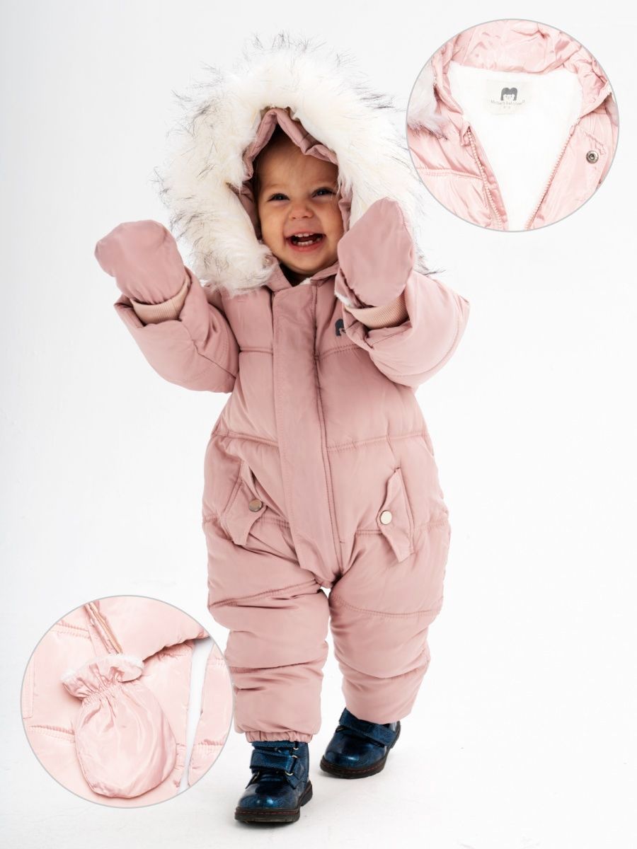 Дитячий комбінезон Pink 72-76cm