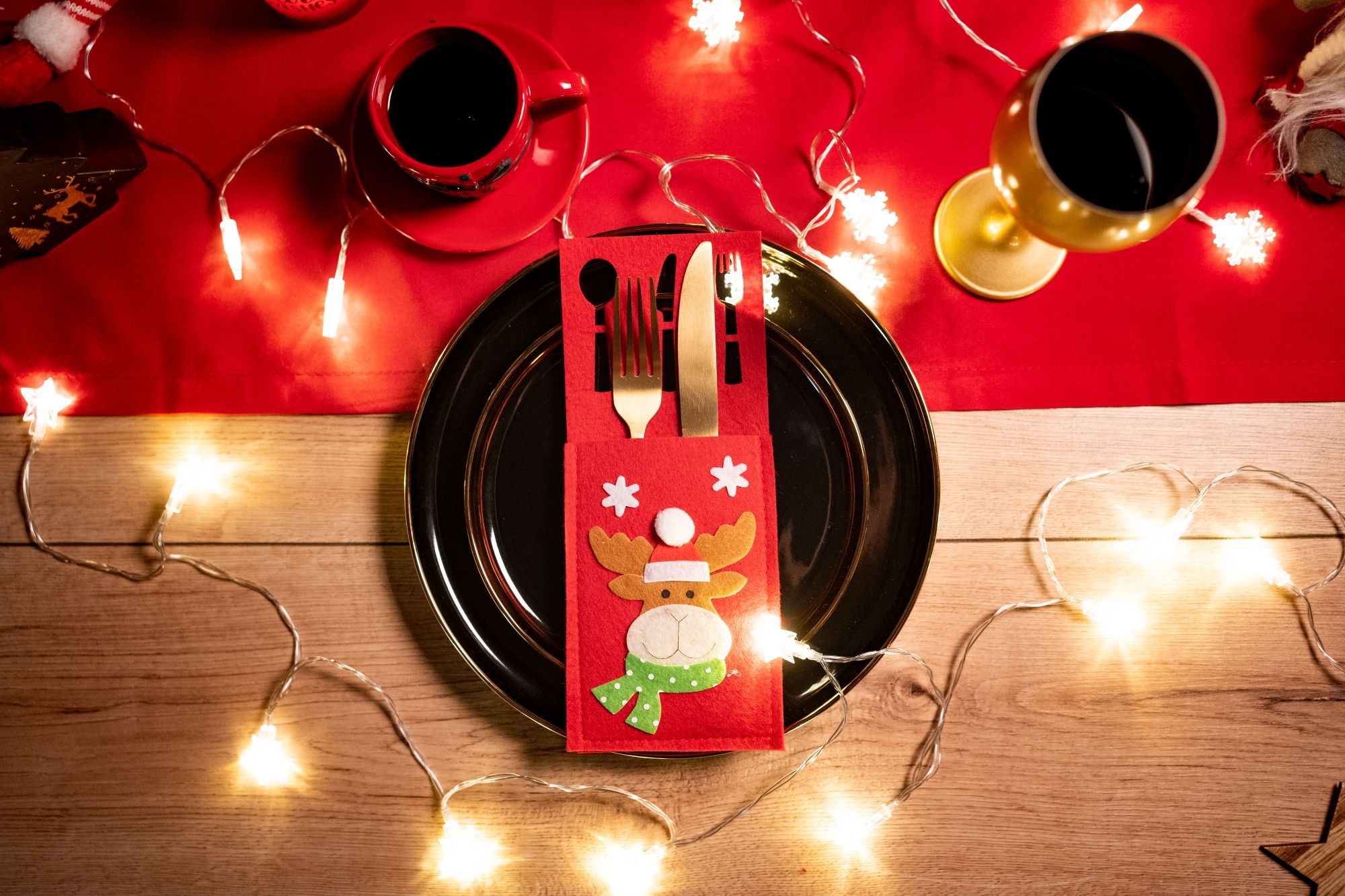 Christmas Cutlery cover 6 pcs (2x KF333)