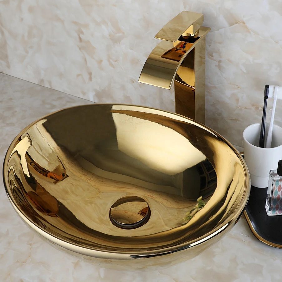 Countertop Basin Rea Sofia Gold