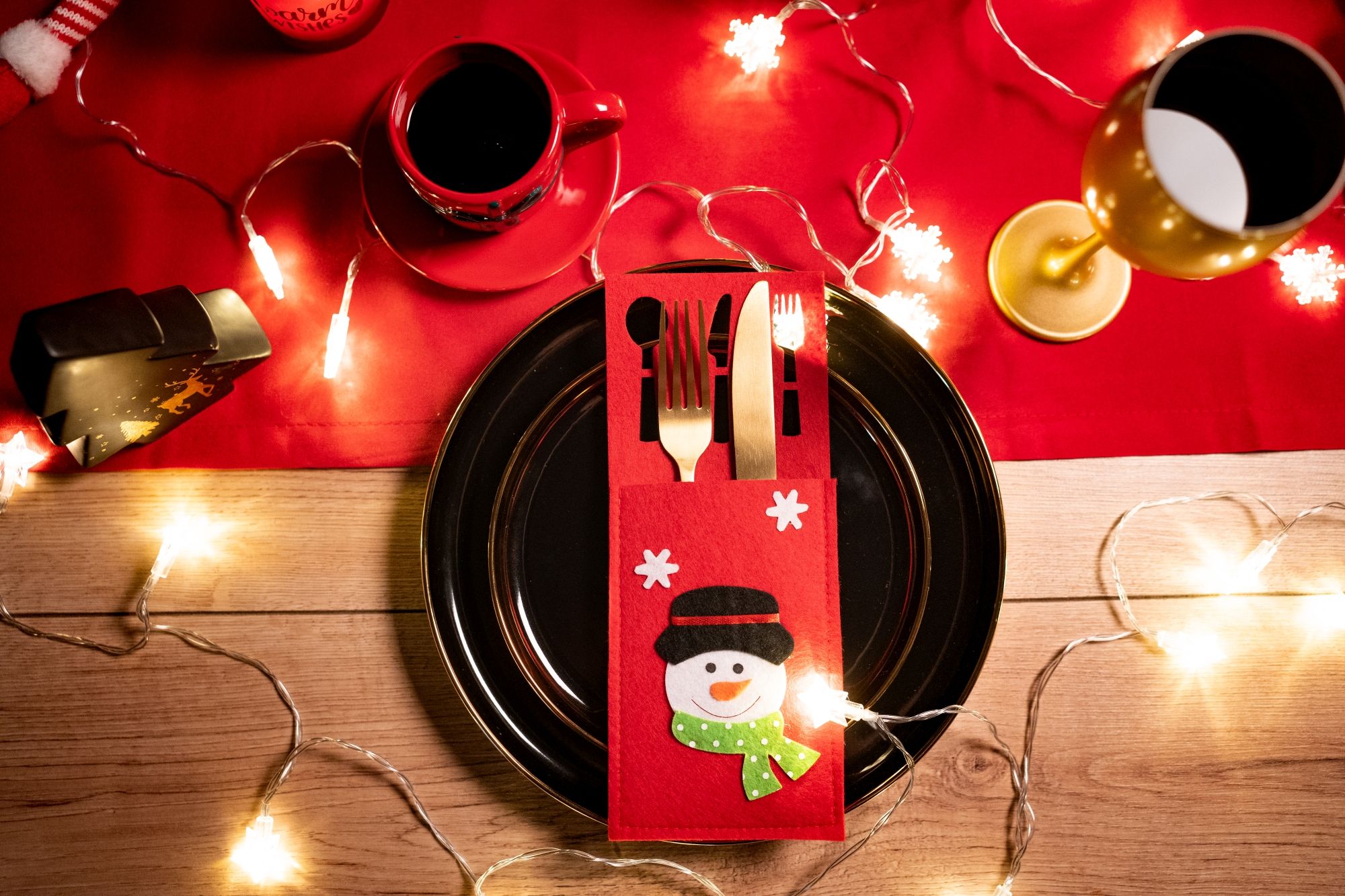 Christmas Cutlery cover 6 pcs (2x KF333)