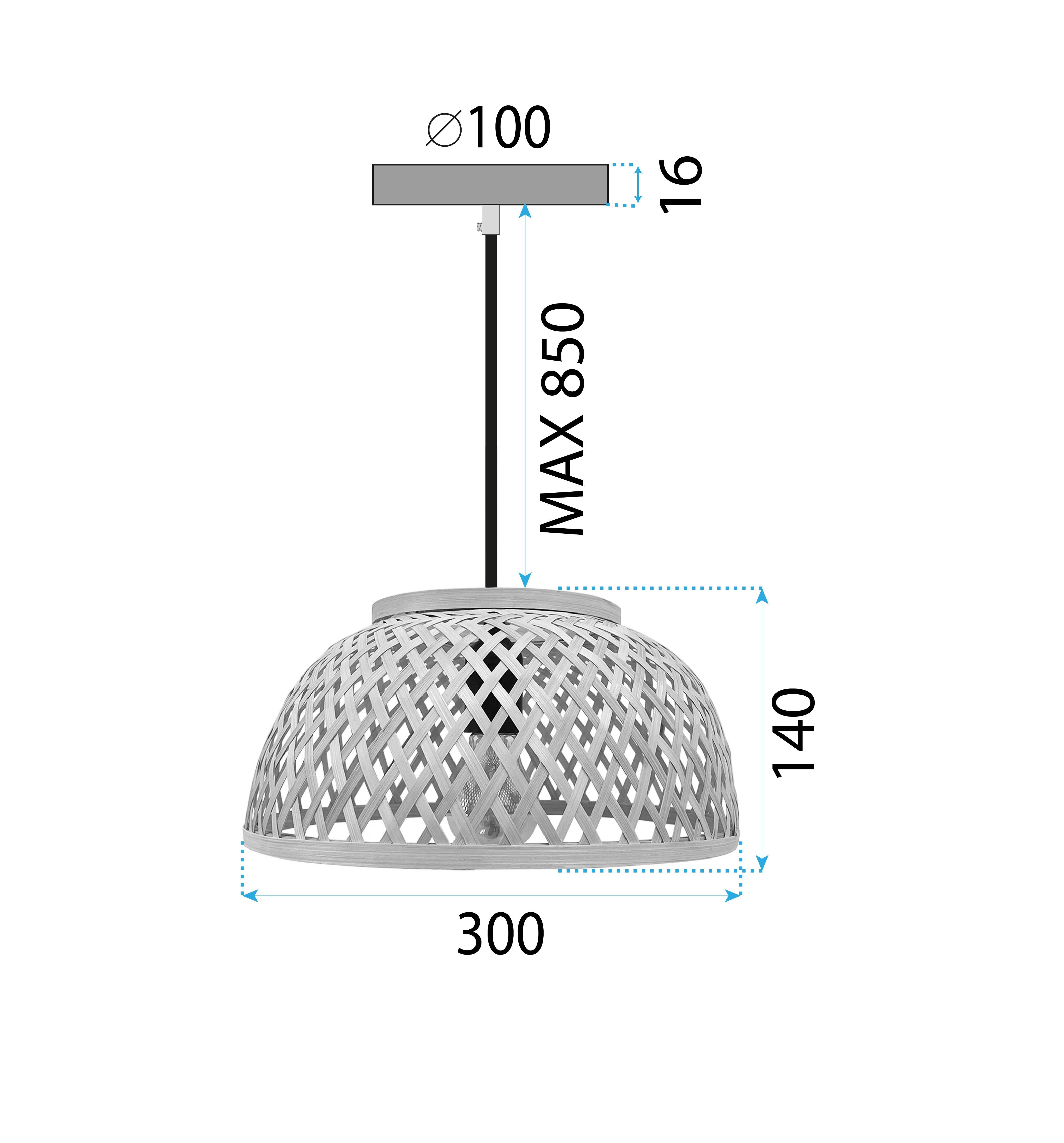 Ceiling Lamp Bamboo APP1628-1CP