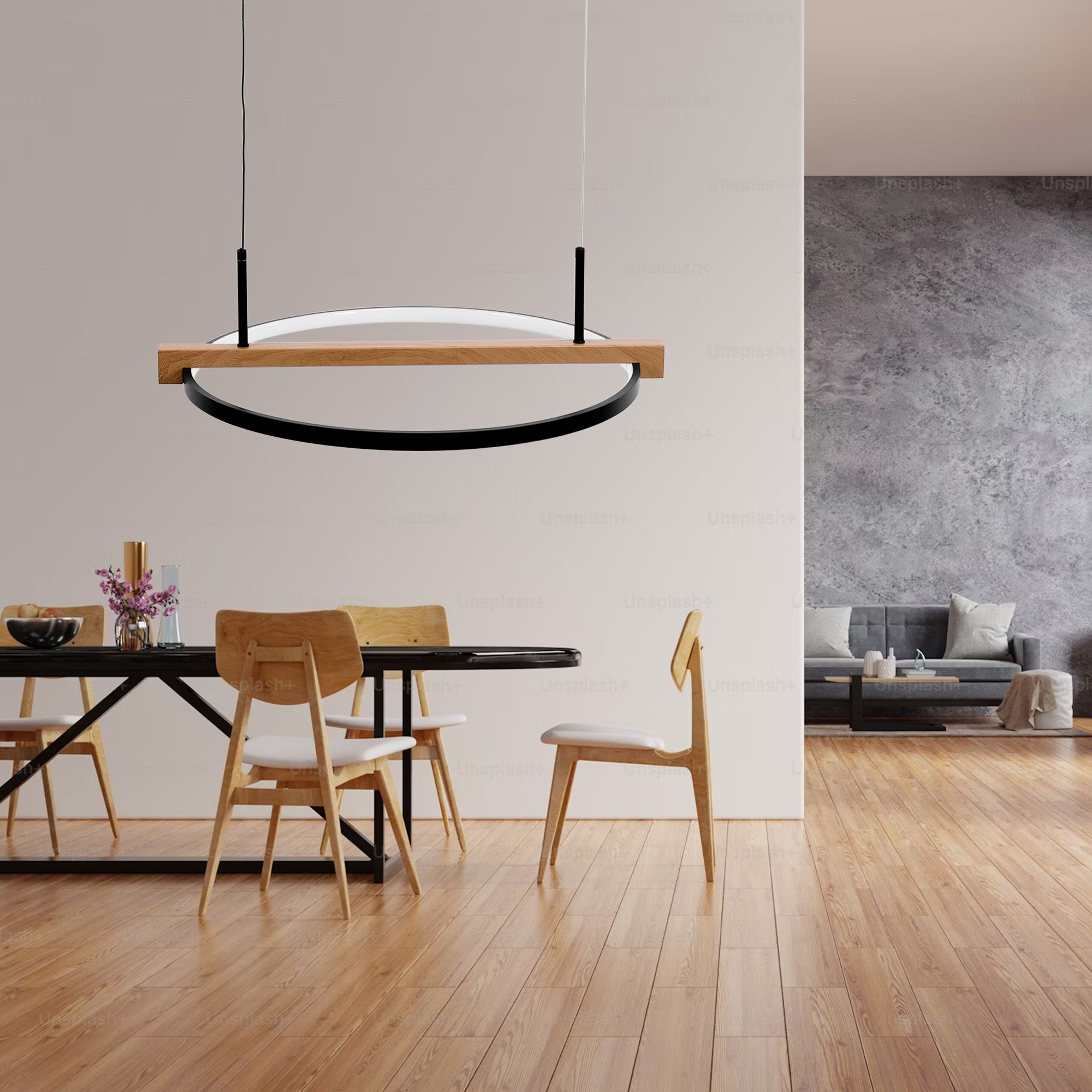 LED Lamp wood APP1530-CP