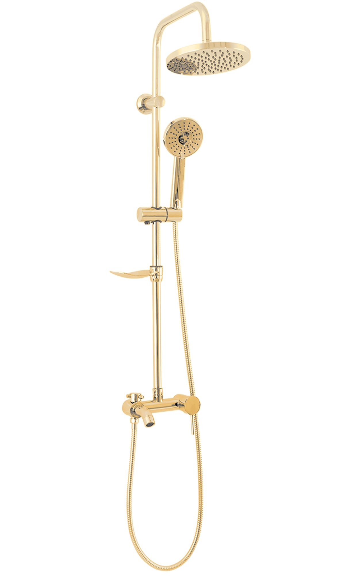 Shower set REA LUIS GOLD