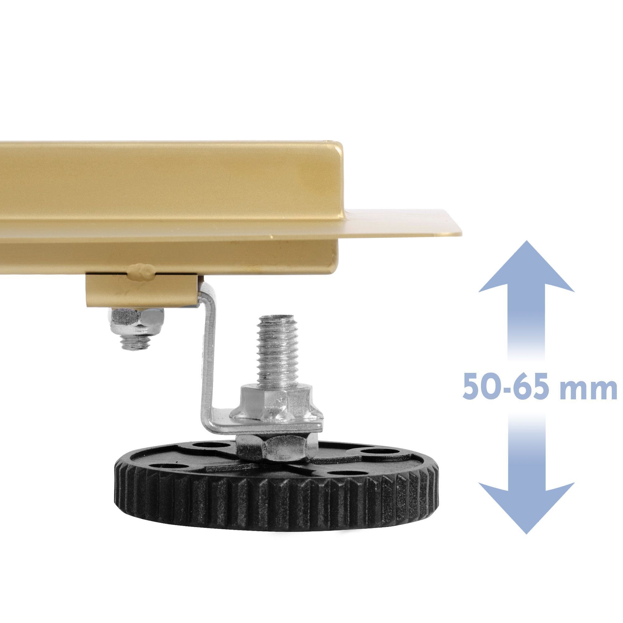 Linijinis nutekėjimas REA NEOX SLIM PRO, BRUSHED GOLD 100