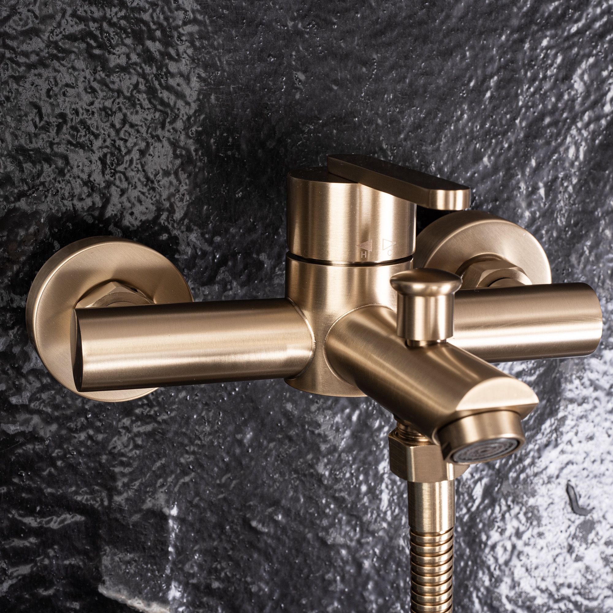 Bath faucet REA Ontario Brush Gold