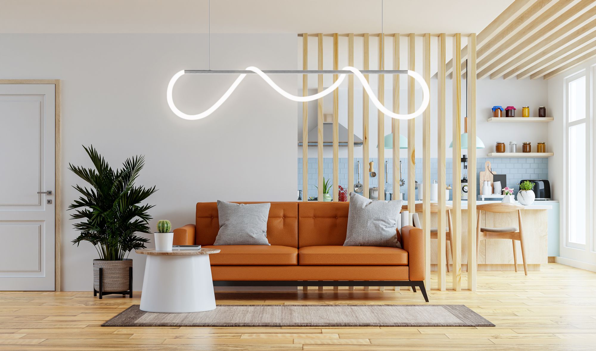 LED Lamp APP855-CP Long Chrome
