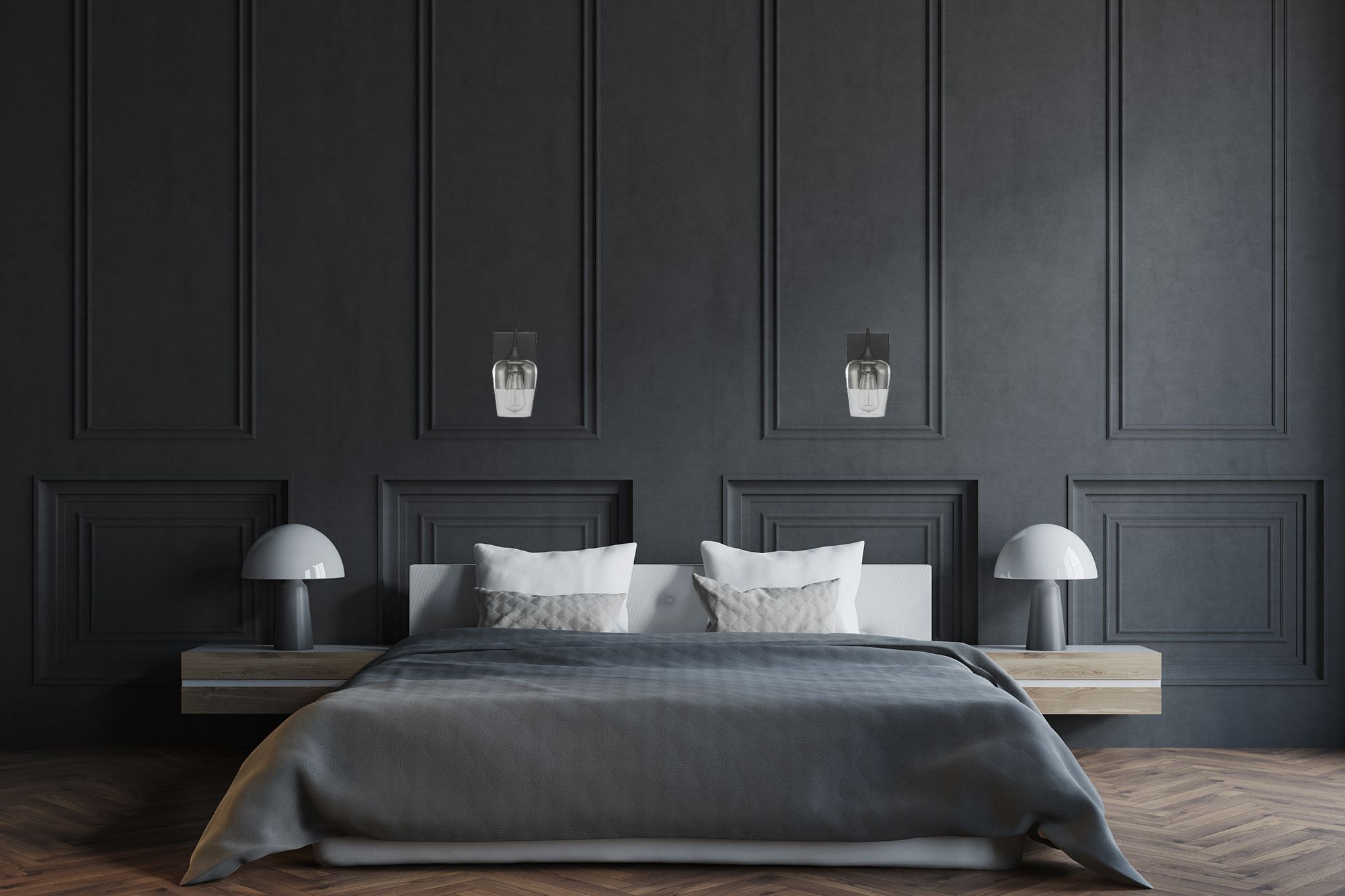 Wall lamp APP1233-1W Black