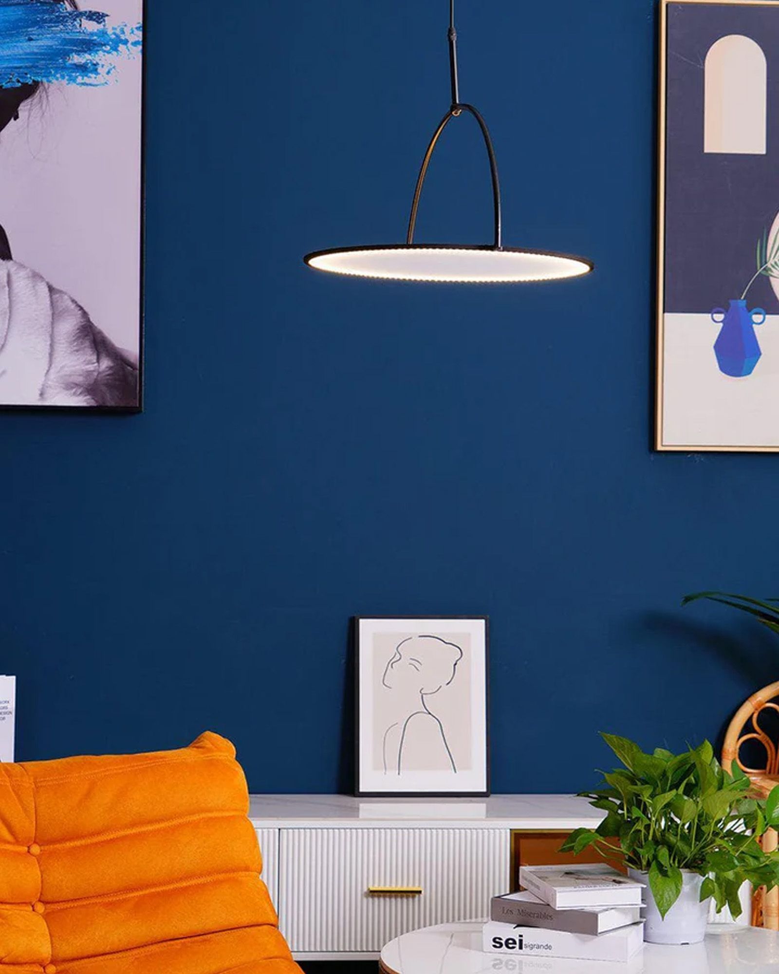 Люстра LED APP1427-C 50cm