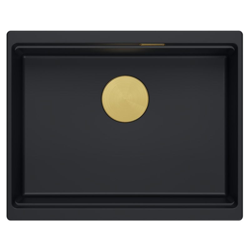 granito kriauklė Logan 100 Black