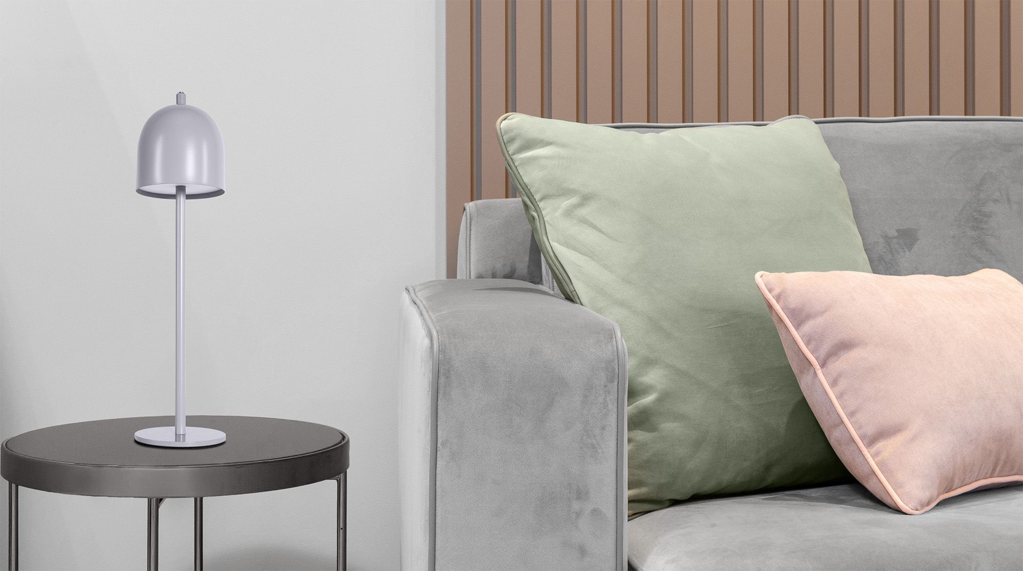 Bedside lamp APP1362-T grey