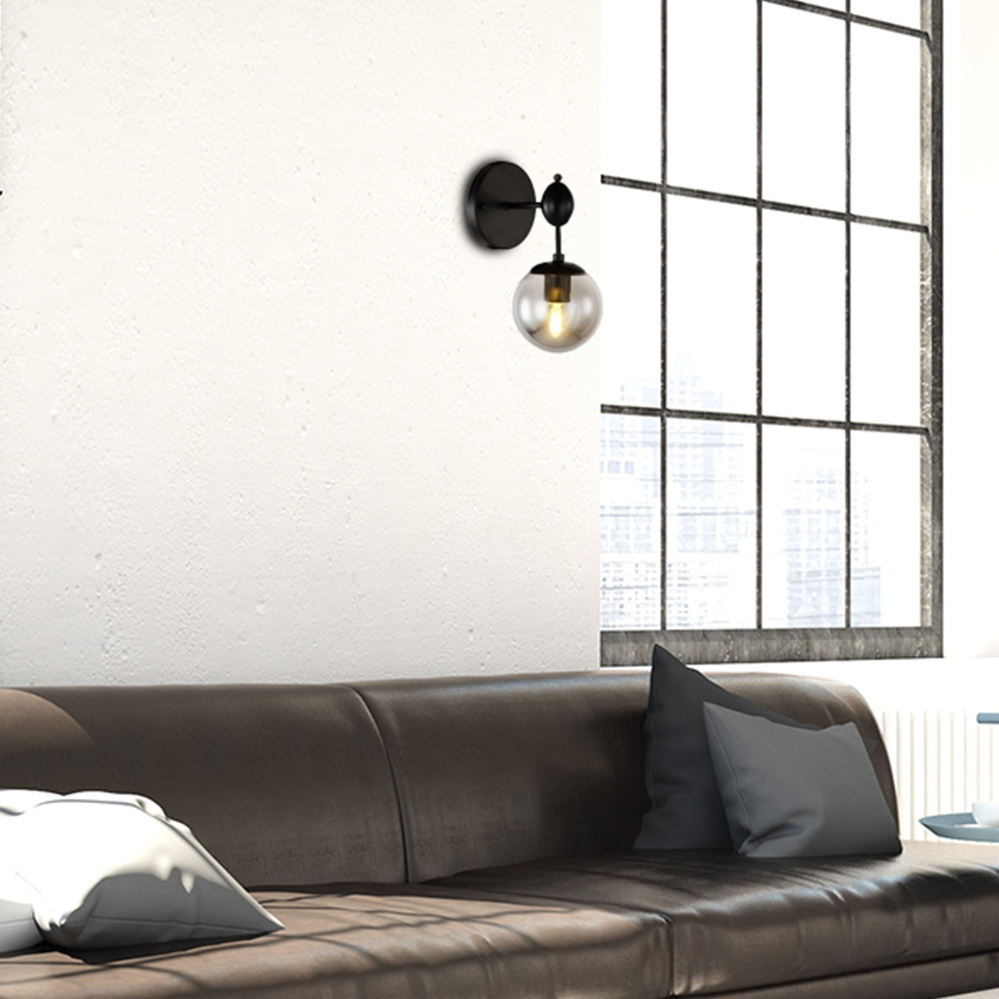 Wall lamp Black APP750-1W